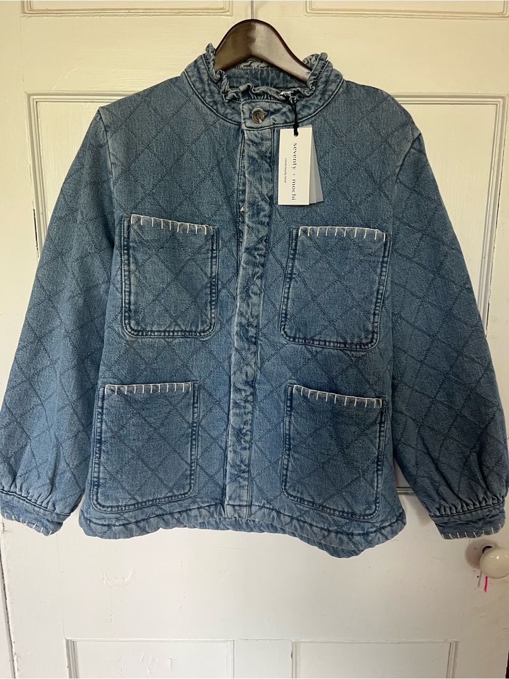 Seventy and Mochi Jean jacket new with tags